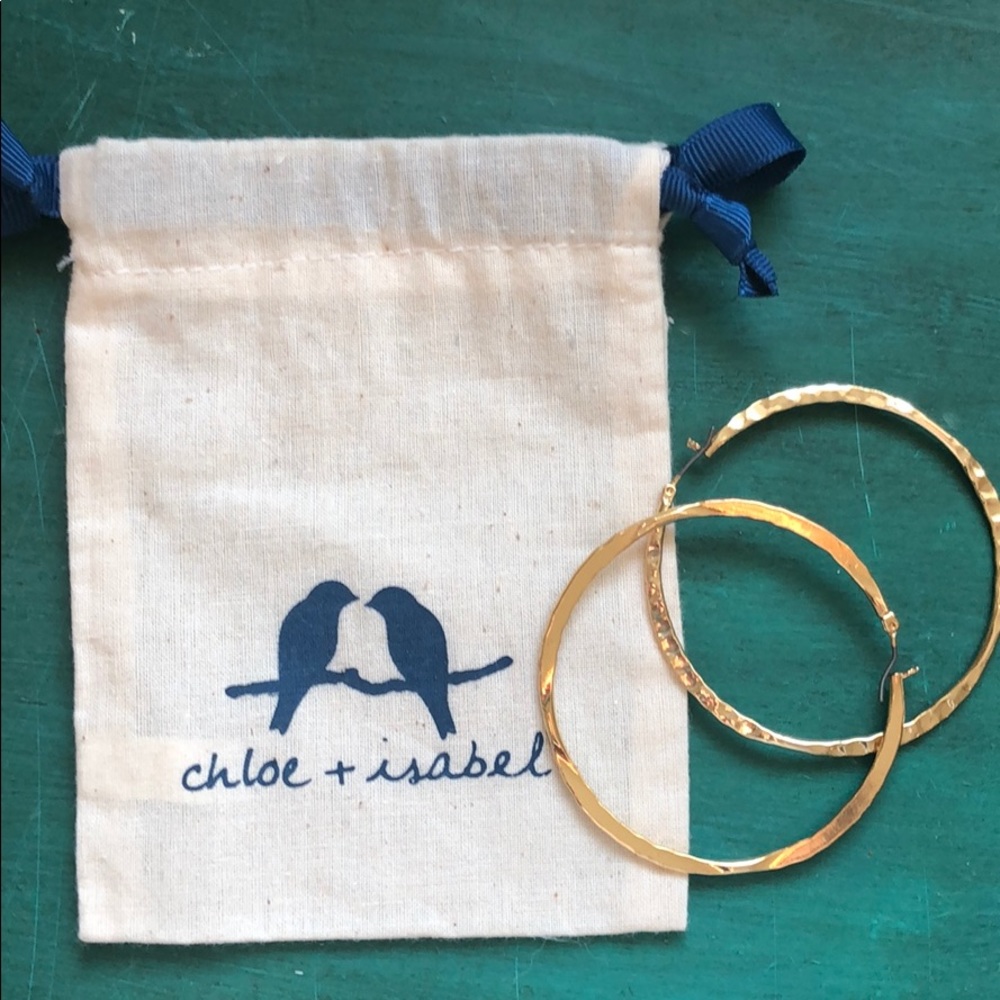 Gold earrings
